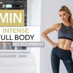 20 MIN FULL BODY WORKOUT – Intense Version / No Equipment I Pamela Reif