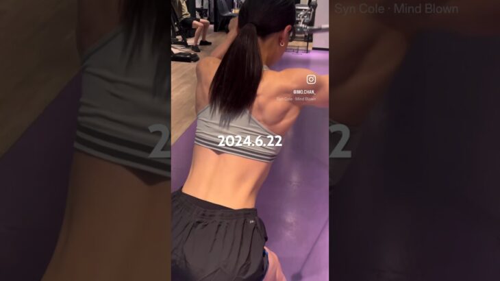 背中トレ！#training #motivation #ボディー #ボディメイク #トレーニー #筋トレ #sports #トレーニー