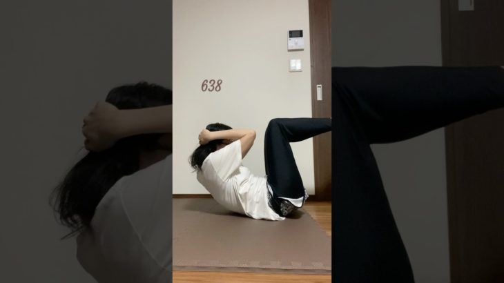 638日目 夜のルーティーン #筋トレ #毎日投稿 #challenge #shorts