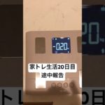 【20日目】100日後家トレでかっこいい身体になるSE#100日企画 #筋トレ #暮らしチャンネル #家トレ #継続力 #ダイエット #ボディメイク #彼女にモテたい