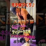 【大胸筋下部】フィジーク出場インストラクターNOBUのボディメイクトレーニング